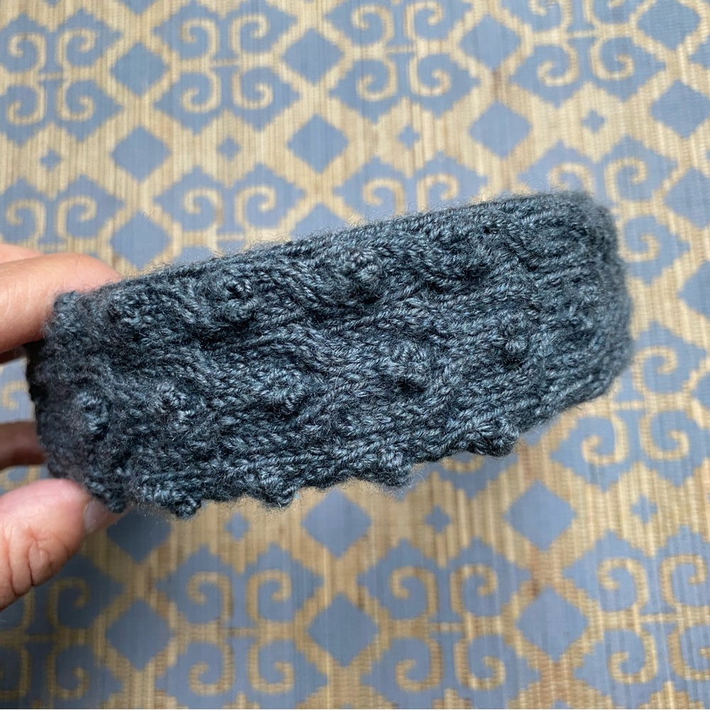 Wool covered Headband